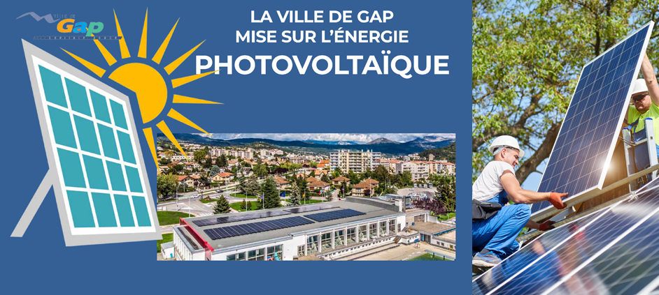 actions et projets photovoltaïques de la ville de Gap - 28 06 2023