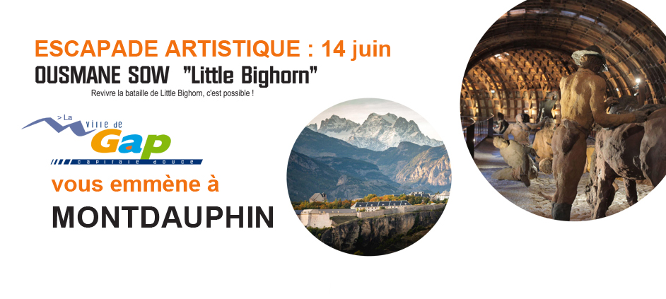 Escapade artistique de la Ville de Gap à MOntdauphin le 14 juin 2025 - Inscription au Guichet unique - Rue Colonel Roux à Gap