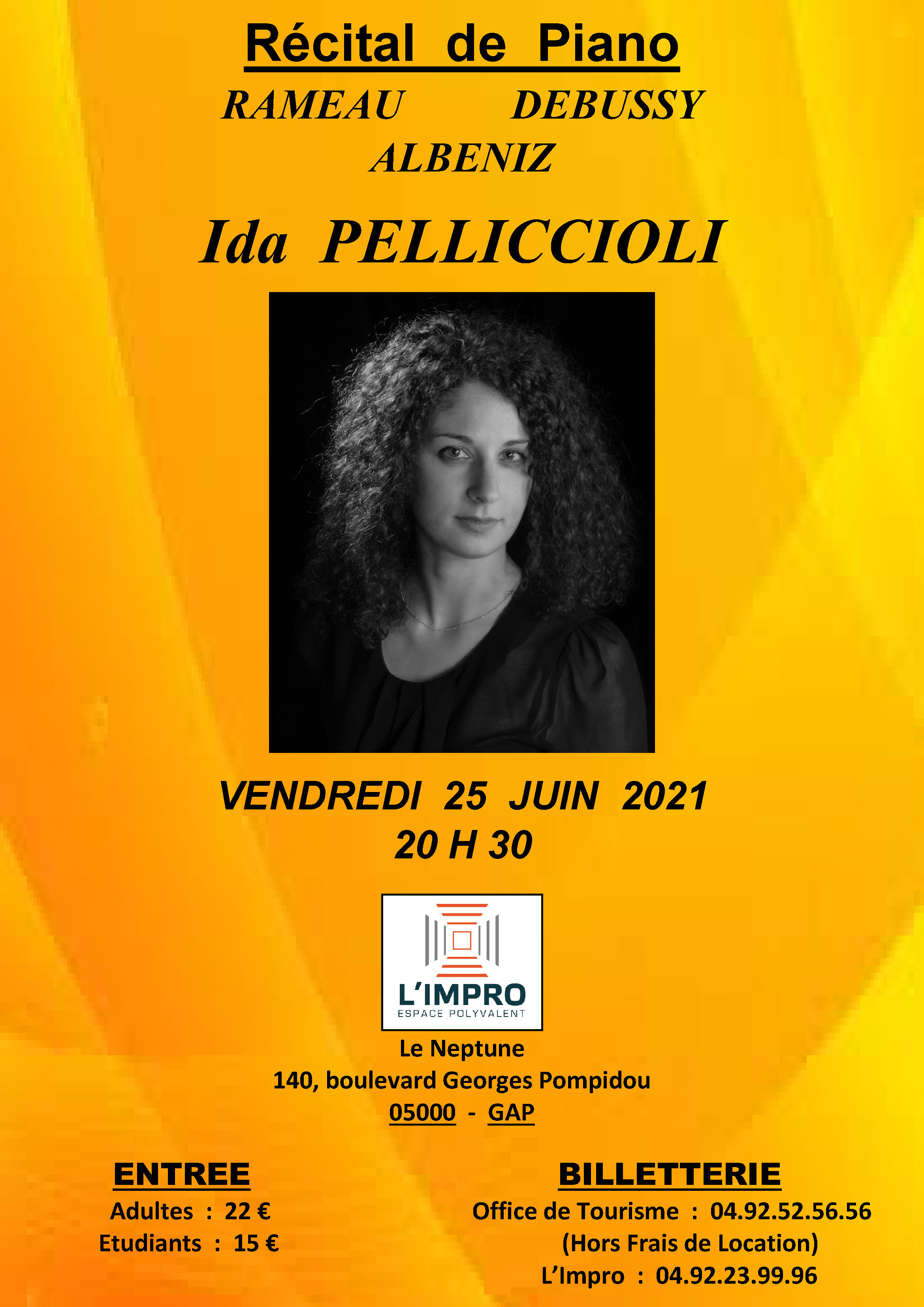Récital de Piano : Ida Pelliccioli