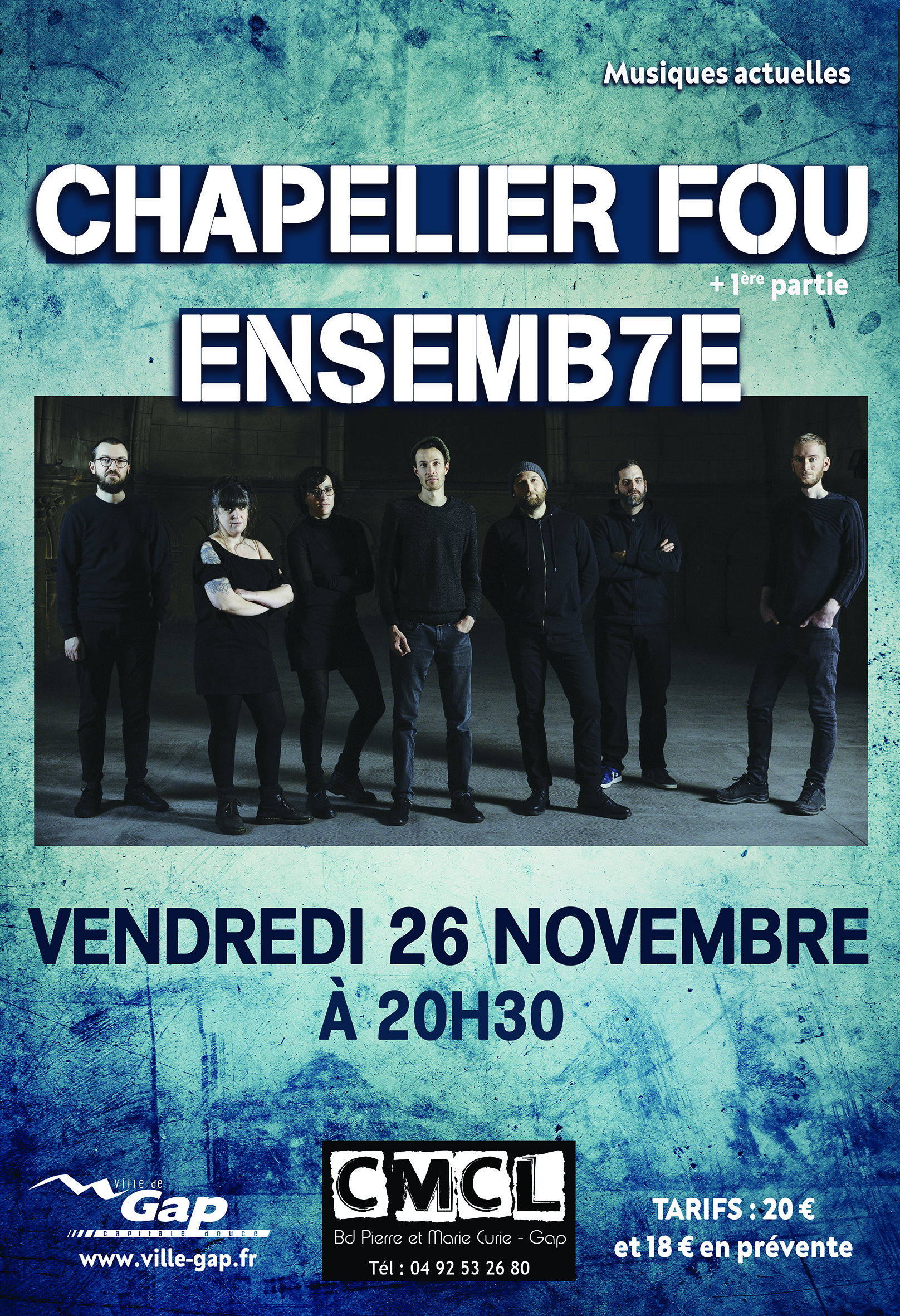 Concert Chapelier Fou Ensemb7e