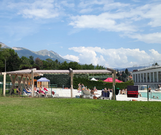 Stade nautique de Fontreyne à Gap - Bassin olympique extérieur