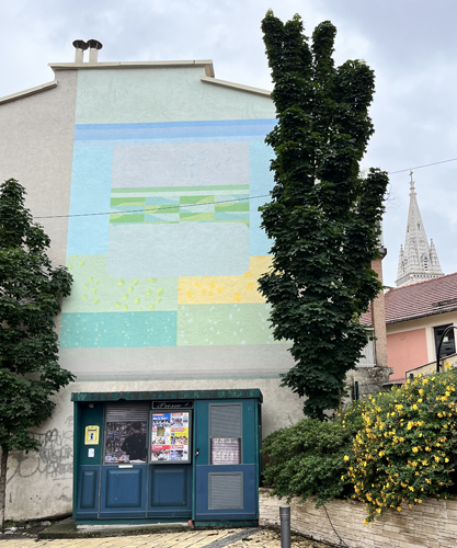 Fresque Place Grenette à Gap