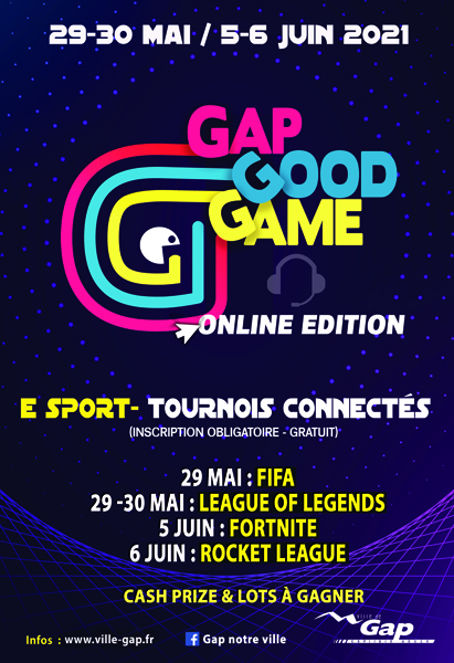 Affiche Gap Good Game 2021