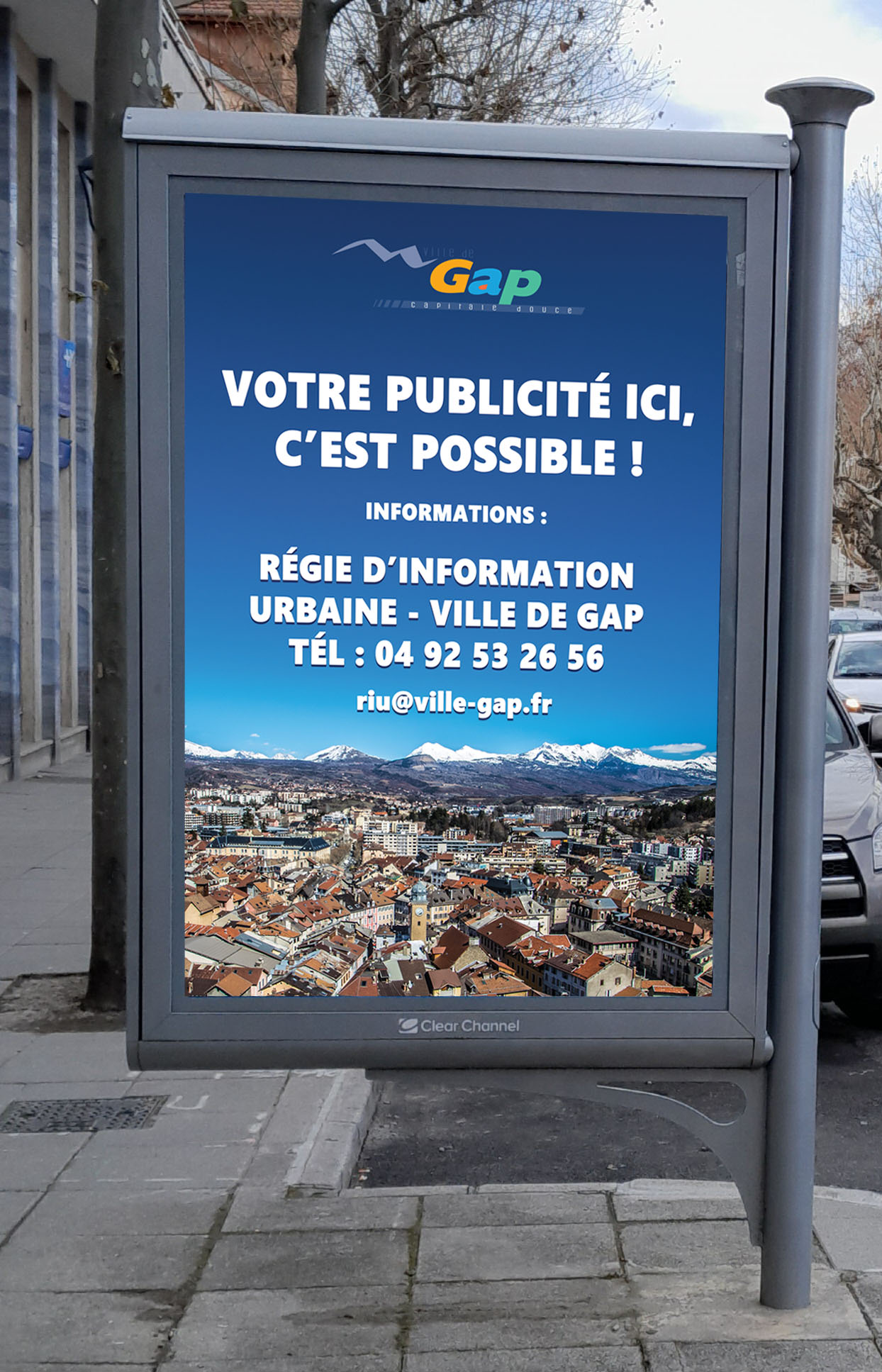 Planimètres de la Ville de Gap gérés par la Regie d'Information Urbaine de Gap 