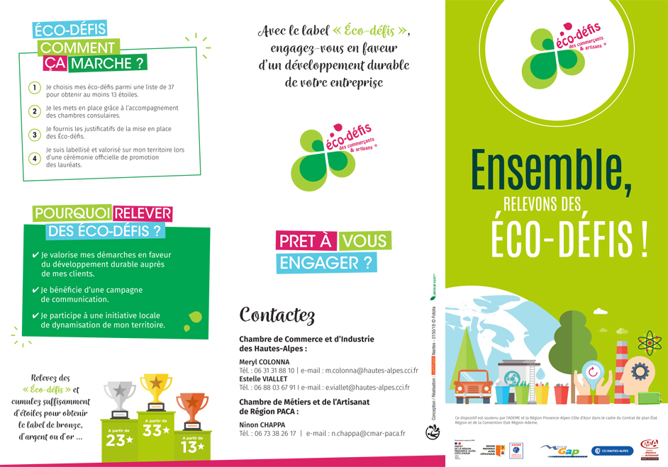 Ecodéfis des commerçants et artisans de Gap - Avril 2023