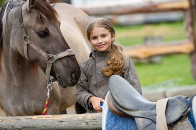 Ecole municipale des sports de Gap - Activité équitation pour les 6/8 ans