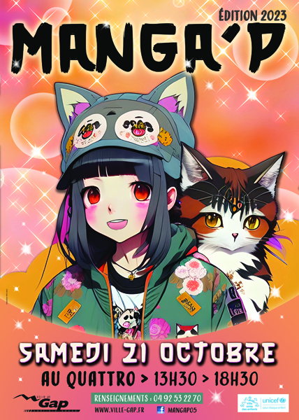 Manga'p le 21 octobre 2023 au Quattro à Gap de 13h30 à 18h30