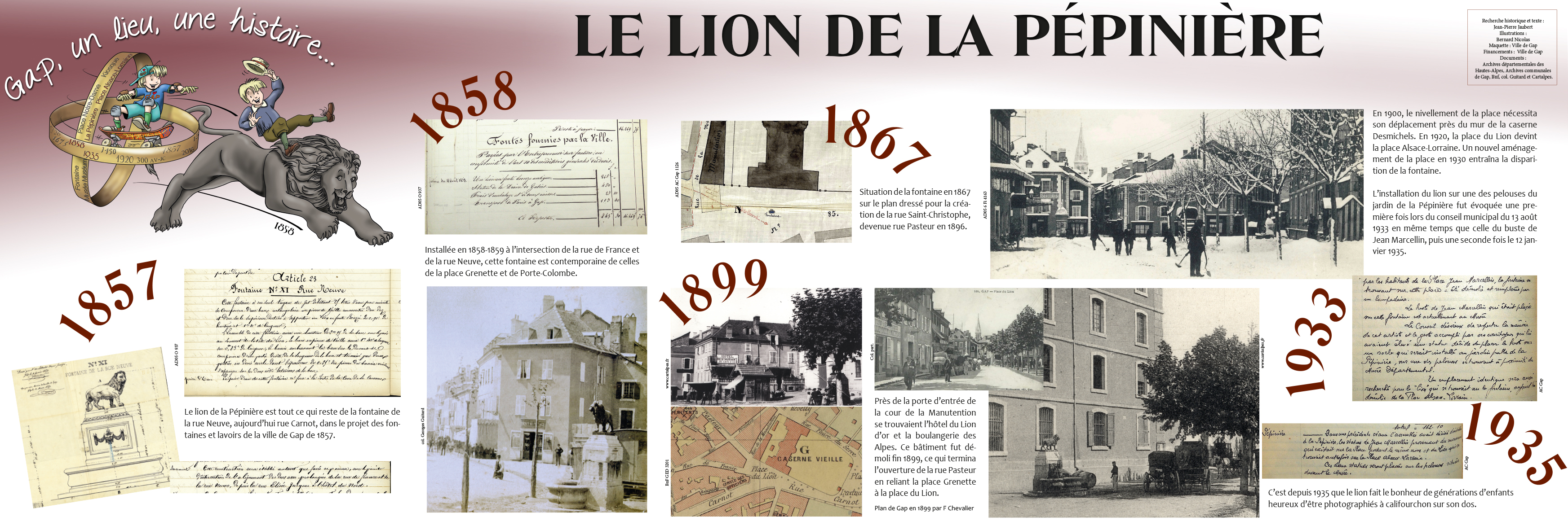 Infos Lion de la Pépinière de Gap