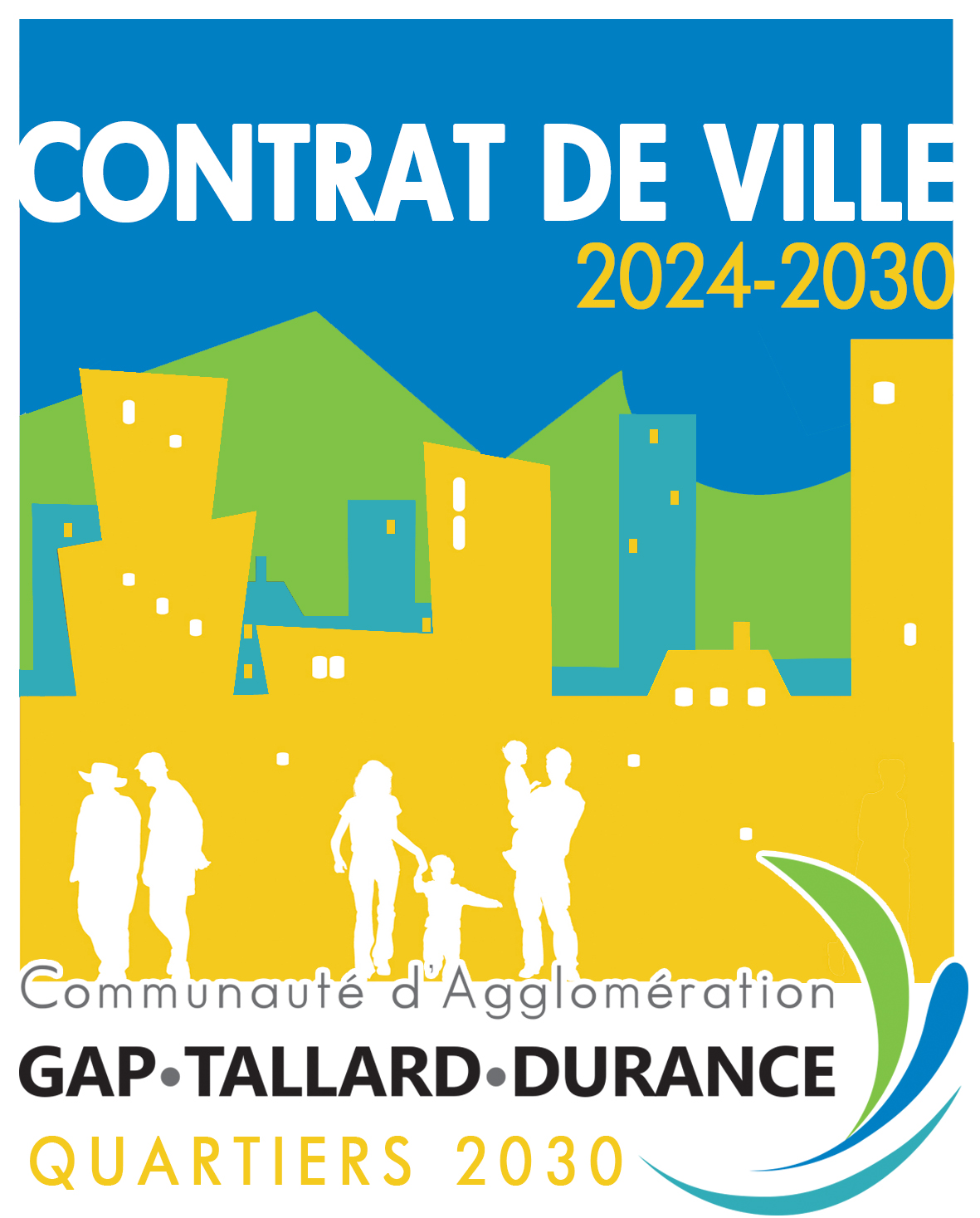 Logo Contrat de ville 2024-2030