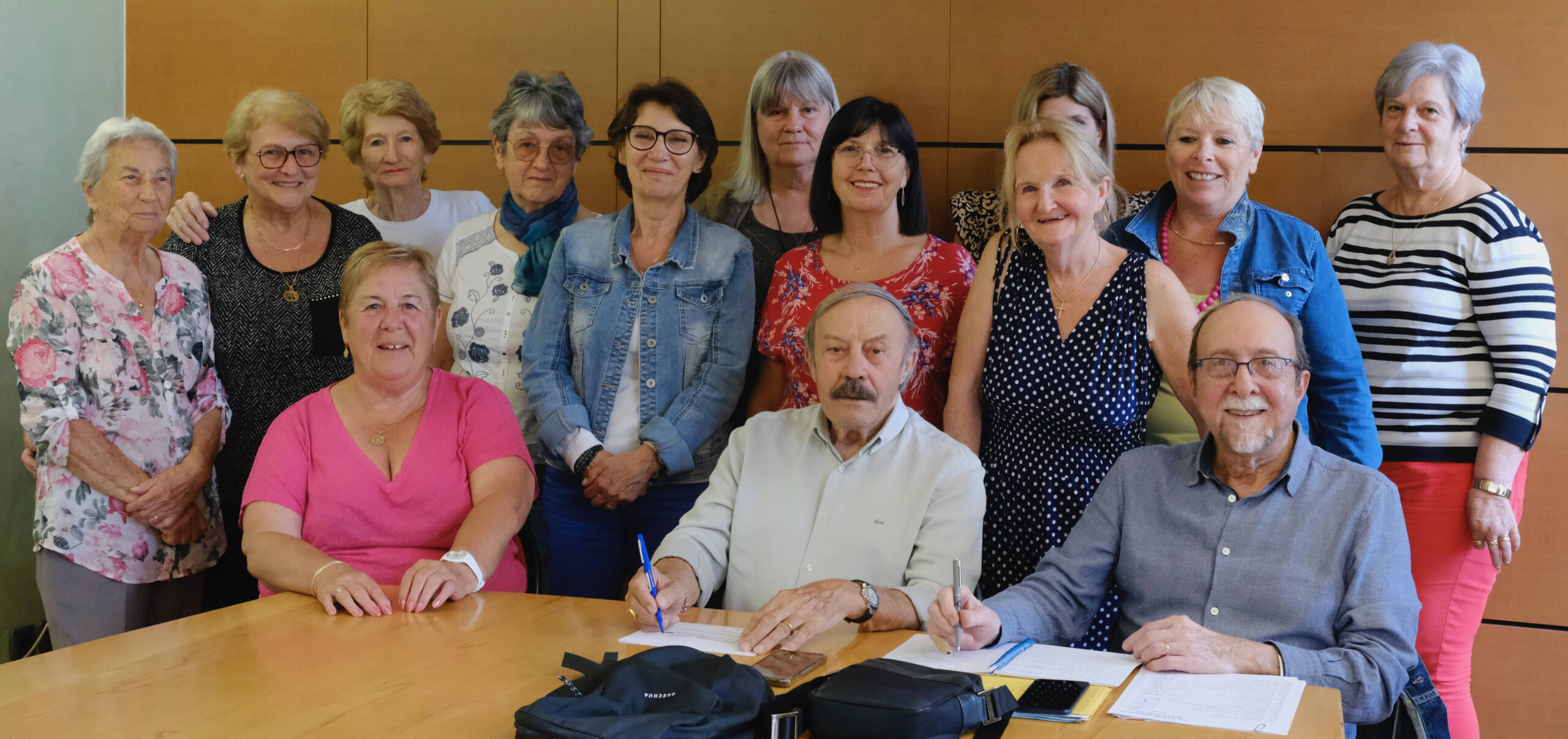 les membres du Comité de Jumelage de la ville de Gap en réunion le 24 06 2024