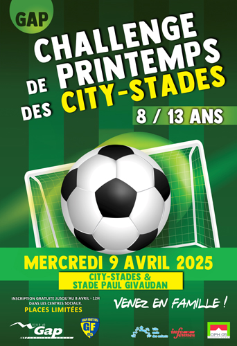 Challenge de printemps des citystades le 9 04 2025 à GAP pour les 8/13 ans