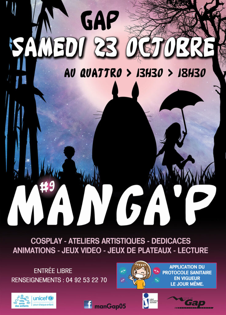 Affiche Manga'p 2019